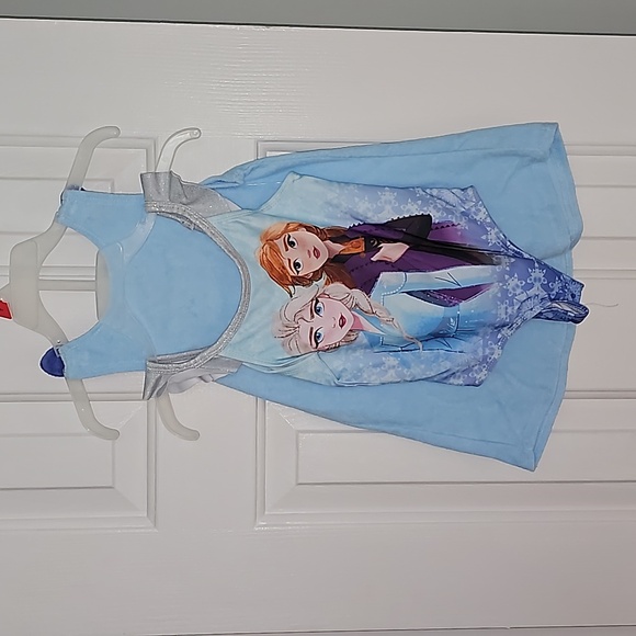 Disney Frozen II Swimsuit and Cover Up Kid Size 2T - Picture 6 of 10